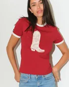 Alabama Crimson Tide Western Ringer Tee