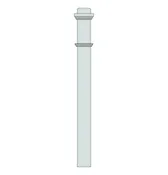 4075 Box Newel 3-1/2″
