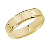 Flat Band with Beveled Edges - 6mm