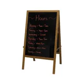 A-Frame Bamboo Sidewalk Sign