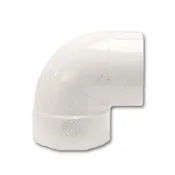 2-Inch Central Vacuum 90-Degree Short Elbow