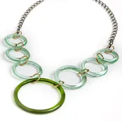 Brass Lucky 7 Necklace