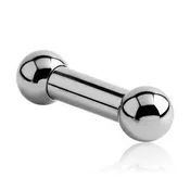 00g Titanium Straight Barbell (internal)