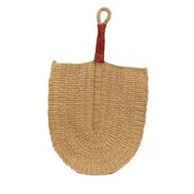 African Bolga Fan : Natural Grass Fan