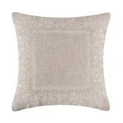 Alessio Embroidered Border Pillow