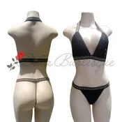 Elegant black dance outfit