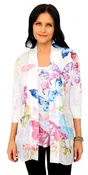 Impulse California Butterfly Printed Cardigan Set
