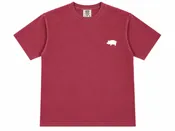 'Curly Tail' Script Heavyweight Tee Shirt | Brick