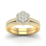 10K 0.25CT D-LADIES RINGS