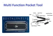14-IN-1 Multi-Functional Pocket Tool Black