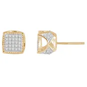 10K 0.15- 0.20CT D-EARRING