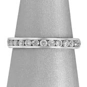 1.00 CTW Classic Channel set Diamond Eternity Band