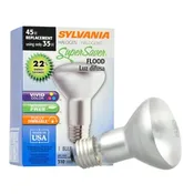 35-watt Dimmable Warm White R20 Halogen Flood Light Bulb, Model 10077