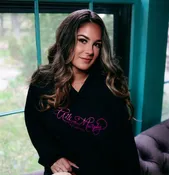 Alli Murphy Photography Logo Sweatshirt - Breast Cancer Awareness
