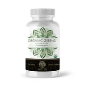 Organic Greens Health Tablets, 20+ Organic Vegetables Greens and Antioxidants, Natural Elixir
