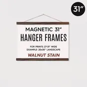 31" Magnetic Poster Hanger Frame for 20x30" Landscape Prints