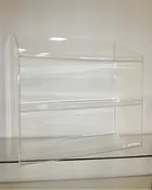 Acrylic Shelf Display with Lip