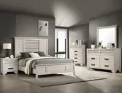 SARTER WHITE Q 4 PCS BED SET