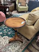 Baker/ Milling Road Pedestal Side Table