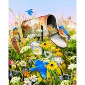 Allied Products-Springbok - Bluebirds Puzzle