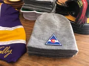 Beanie (Grey) with a Colorado crest / logo $29