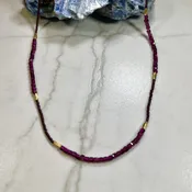 Debbie Fisher Garnet Necklace — FOLKLORICA