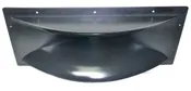 17" x 6" ABS Plastic 1 3/8" Bi-Radial Screw-On Horn Flare for Speaker Cabinets