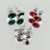Crystal Stud Earrings
