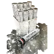 12" Confetti Cannon - Metallic Silver