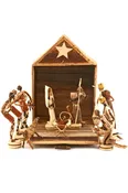 African Banana Fiber Nativity