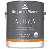 Aura Waterborne Exterior Paint - Satin Finish 631