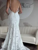 All Who Wander | "Clio" | Bridal Size 10 | Ivory/Frost/Porcelain
