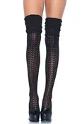 Acrylic Pointelle Over The Knee