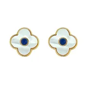 Angelina Stud Lapis