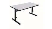 Adjustable Height Training Table 60in W x 24in D x 30in H
