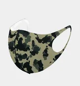 3-D Camouflage Cloth Face Mask
