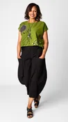 Gerties 11 Stitch Double Pocket Pant -  Tencel/Cotton - Black