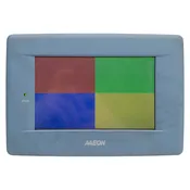 For parts or not working AAEON TF-AHP-1070HTT-A2-1011 Touchscreen HMI, 7in TFT-LCD, 12VDC *For Parts*
