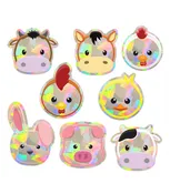 Baby Farm Animals | Rainbow Decals Set