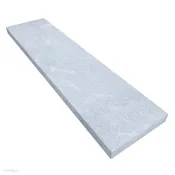 Afyon Grey Marble Sand Blasted 12x48x2 Eased Edge Coping