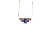 Amethyst and Topaz Necklace — Glitz Jewelers