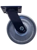 10 Inch Heavy Duty Kingpinless Swivel Caster with Forged Steel Wheel and Roller Bearing
