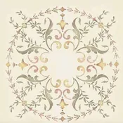 19th Century Ceiling Medallion Stencil
