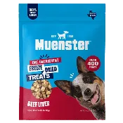 Beef Liver One Ingredient Freeze-Dried Dog Treats, 16 oz bag