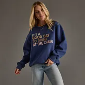 Blue Drink At The Cabin Sweatshirt