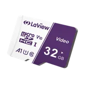 Laview MicroSD Card, Video Grade, Purple Card, 100MB/s