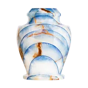 Carpel Onyx Blue Adult Urn