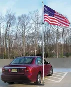 19' Telescoping Tailgating Flagpole Kit