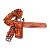 BH890 The San Diego- Western Leather Gun Belt &amp;amp; Holster