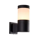 VONN 11" Modern 5-Watt LED Outdoor Wall Sconce in Matte Black | VOW1752BL